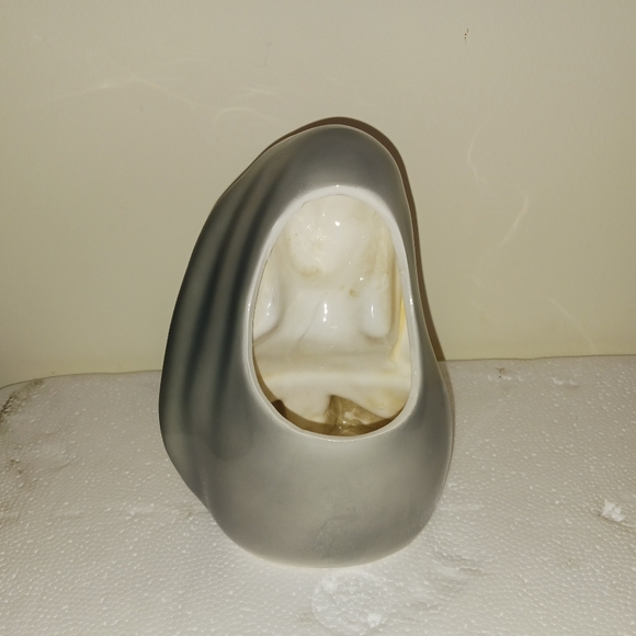 Relpo Praying Nun Bust / Head Vase, Planter, Thick Eyelashes, C6020, Vtg. - Picture 6 of 11